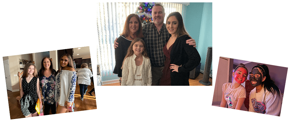 adoptive family Rhonda and Tom